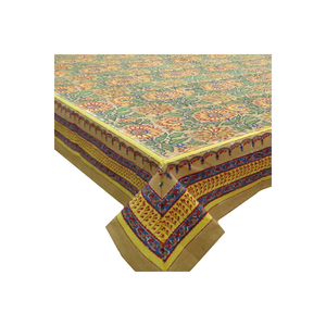 Lo último en mantel Jacquard elegante para mesa de comedor, bloque de mano impreso, Algodón puro, artesanía atemporal, precio bajo, venta - Product Image 5