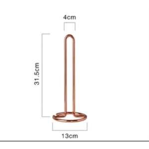 Soportes de papel de hierro antiguo de temática rústica a precios asequibles, perfectos para encimeras de cocina y uso en la sala de estar - Product Image 5