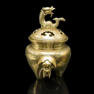 Quemador de Incienso Religioso de Latón de Alta Demanda con Características Duraderas y 100% Naturales, Diseño Vintage - Product Image 3