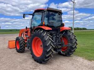 Tracteur agricole diesel 4x4 Massey Ferguson M126GX 70 CV 2014, moteur Massey Ferguson, options 4RM et 2RM, tracteur chenillé, pompe principale, boîte de vitesses - Product Image 5