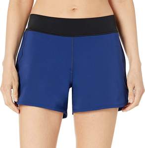 Shorts d'été en coton personnalisés pour femmes, avec Logo personnalisé, vente en gros, - Product Image 5