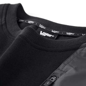 เสื้อฮู้ดไซเบอร์พังค์สีดำสำหรับผู้ชาย, เสื้อสเวตเชิ้ตผ้าคอตตอนไซส์ใหญ่พิเศษพิมพ์ลายได้ตามต้องการ - Product Image 4