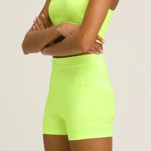 Nouveauté Été 2026 Short de sport pour femme, Legging court élastique, effet liftant, pour l'entraînement, le jogging, le yoga, la course, la gym et le fitness - Product Image 3