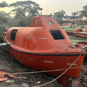 Gebrauchtes vollständig geschlossenes Rettungsboot F R P für den Export