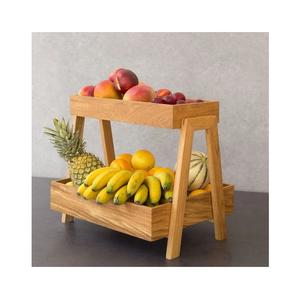 Jardinière de seau de ferme rustique Conteneur de stockage décoratif en bois fait à la main écologique pour décor de patio ou de salon - Product Image 1