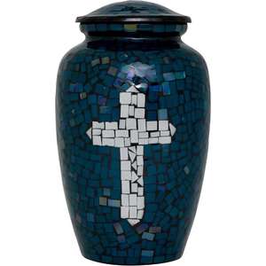 Meilleures ventes d'urnes de crémation en métal de couleur rouge à bas prix pour garder les cendres humaines disponibles en grande quantité depuis l'Inde - Product Image 6