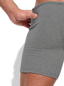 Meilleure vente hommes grande taille été décontracté Shorts Anti-rides respirant 3 points Sexy laçage solide impression numérique 100% coton - Product Image 5