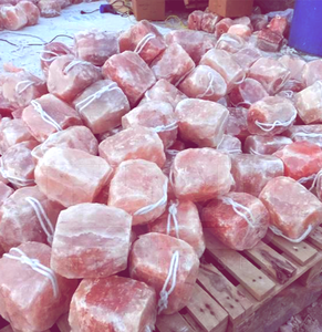 2025 Pakistán hizo piedra de sal para lamer animales con cuerda 100% piedra para lamer sal de animales naturales de Pakistán - Product Image 6