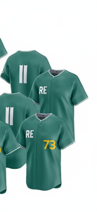 เสื้อเบสบอลทีมบอสตัน ซิตี้ รุ่นใหม่ ผ้ายืด/ผ้าฝ้าย/ใยไผ่ เย็บอย่างดี ไซส์ใหญ่ ระบายอากาศได้ดี ซึมซับเหงื่อ ป้องกันแบคทีเรีย แห้งเร็ว แบบติดกระดุมด้านหน้า - Product Image 5