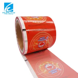 Op Maat Bedrukt Plastic Kleurrijke Verpakking Twist Roll Film Candybar Lolly Wrapper
