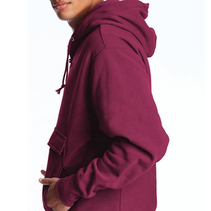 Basics Mélange de Coton Design Personnalisé de Haute Qualité Pull à Capuche pour Hommes Solide Décontracté Grande Taille Sweats à Capuche pour Hommes - Product Image 2