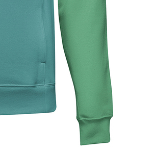 Sudaderas con capucha de algodón pesado lavado Vintage de invierno para hombre diseño impreso al por mayor ácido cremallera en relieve polar sólido con capucha - Product Image 3