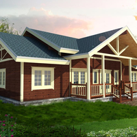 Maison préfabriquée écologique imperméable résistante au feu économiseuse d'énergie pour l'usage de famille
