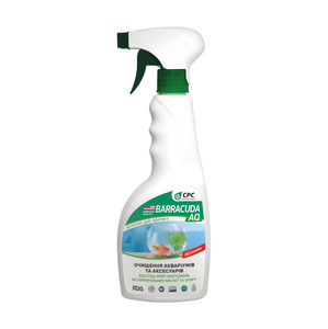 BARRACUDA AQ Solución de Limpieza para Acuarios en Cilindro Industrial, Ecológica y Sin Cloro, Botella de Plástico de 500 ml, Uso en Baños, 2 Años - Product Image 1