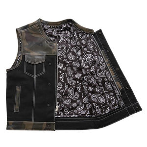 Nouvelle arrivée gilet en cuir de haute qualité coupe-vent et chaud chauffé élégant Design Unique sans manches 100% véritable gilet en cuir pour hommes - Product Image 2