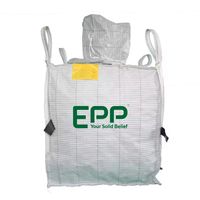 Sac de stockage de déchets géant en PP tissé recyclable imprimé flexo, couleur personnalisée, pour jardin et construction, capacité 1000 kg - Offre Spéciale