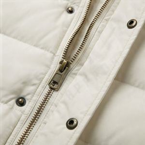 Veste matelassée à capuche d'hiver sur mesure pour homme, col montant, décontractée, écologique, respirante, de haute qualité, rembourrée, thermique, pour la neige - Product Image 4