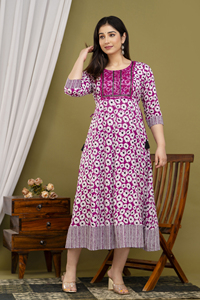 Robe longue de qualité supérieure séquence broderie travail côté Dori Handloom fabricant indien - Product Image 3