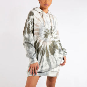 เสื้อฮู้ดดี้ผูกทรงโอเวอร์ไซส์แบบสวมหัวมีฮู้ดสำหรับผู้หญิงระบายอากาศได้ดีปักโลโก้ได้ตามต้องการ - Product Image 5