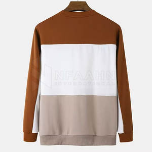 เสื้อสเวตเตอร์คอตตอนผสมน้ำหนักเบาเสื้อสเวตเชิ้ตใส่สบายสำหรับผู้ชาย - Product Image 2