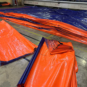 Lona Impermeable de PE, Color Azul/Naranja, Alta Durabilidad, Gran Capacidad, Uso Rudo, Color Opcional, Tamaño Opcional - Product Image 5