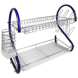 Gran oferta, estante de secado de platos sobre el fregadero de gran tamaño, soporte de almacenamiento de cocina, organizador, estante de almacenamiento de platos, estante de cocina para platos - Product Image 2