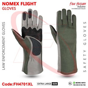 Vente chaude Nomex Flight Gloves Écran tactile en cuir de vache souple pour gants de pilote et gants en cuir d'entraînement spécial tactique - Product Image 2
