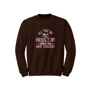 Sweat-shirt en mélange de coton avec des thèmes de bouddha imprimés Style décontracté 12 options de couleur 260-280 Placement de conception personnalisable GSM lourd - Product Image 1