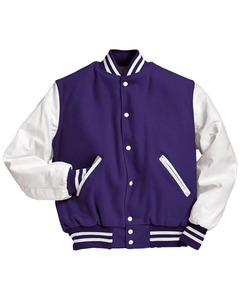 2022 Trendy Design Plus Size <b>Crop</b> <b>Top</b> Unisex Varsity Letterman Bomber Jacket Basket Ball College Chenille Embroidery logo Jacket - Product Image 3