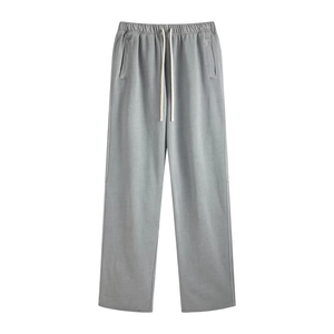 Custom Washed 100% Cotton 400gsm Streetwear Chándales French Terry Pantalones de chándal sueltos de gran tamaño Pantalones de chándal de peso pesado - Product Image 4