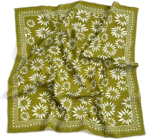 Fashion Design <b>Women</b> Best Flower Printed <b>Bandana</b> <b>Women</b> Head Scarf Silk Satin Head Scarves <b>Women</b> Scarves - Product Image 1