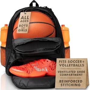 Bolsa Deportiva Premium para Jóvenes, Bolsa Deportiva Grande para Baloncesto con Compartimento Separado para Balón y Zapatos, Bolsa de Gimnasio para Entrenamiento - Product Image 3