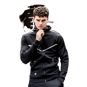 Venta al por mayor de alta calidad 100% de algodón chándal grueso personalizado con capucha y Joggers Conjunto de deporte de los hombres chándal chándales para hombres - Product Image 1