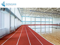 Estructura de Acero Galvanizado en Caliente para la Construcción de Gimnasios, Proyecto Deportivo Público Municipal