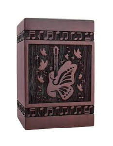 Urnas de cremación de madera modernas de Venta caliente, urnas decorativas para entierro funerario hechas a mano para hombre y mujer a bajo precio - Product Image 5