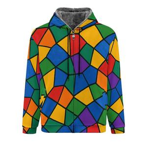 Sudadera con Capucha Extra Grande Personalizable para Hombre, Estilo Tie Dye, Negra y Azul, de Algodón, con Logotipo Personalizado, Hombros Caídos, Popular, Impresa por Sublimación - Product Image 4