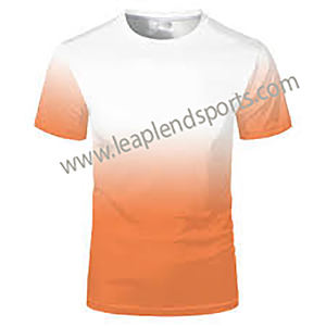 Camisetas de poliéster 100% de alta calidad para hombre, camiseta de entrenamiento deportivo informal con estampado de sublimación con patrón de último diseño - Product Image 3