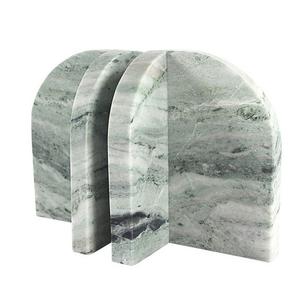 Nueva llegada Venta más caliente con la mejor calidad Fineshed Mármol natural Sujetalibros para la decoración del hogar con el precio más bajo - Product Image 1