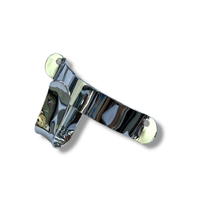 Gancho para equipaje cromado en el protector de piernas interior Lambretta S3 + TV3 + SX + Special + GP + DL + Serveta - Product Image 1