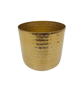 Bougeoir rond en aluminium avec argent martelé Design moderne Nickel Bougeoir pour mariage et décoration de Noël - Product Image 5