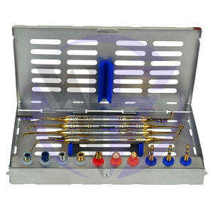 Kit de elevación de implantes dentales con taladros Dask y tapón, instrumentos de elevación sinusal Manual, acero inoxidable, certificado CE, quirúrgico - Product Image 1