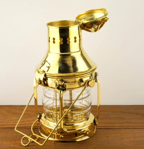 Vintage Brass <b>Lantern</b> Oil <b>Lamp</b> Handmade Stand High Quality <b>Lamp</b> - Product Image 2