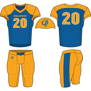 Vente en gros 2024 d'uniformes de football américain 7on7 sur mesure avec sublimation personnalisée nouveau style d'uniformes de football 7v7 en polyester - Product Image 5