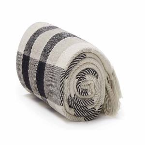 100% Cotton Comfortable <b>Muslin</b> Throw Blanket Elegant & Ultra-Soft Striped <b>Swaddles</b> Blankets Kids & Adults Use High Quality Soft - Product Image 5