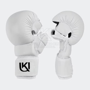 Gants légers demi-doigts pour les arts martiaux, ajustement confortable, gants de grappling MMA, antidérapants - Product Image 1