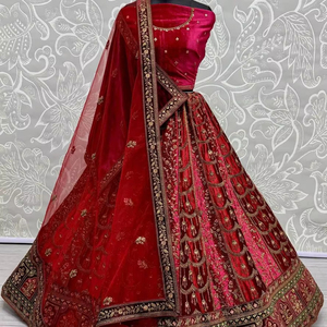 Designer Lehenga Choli With <b>Embroidery</b> Work - Product Image 1