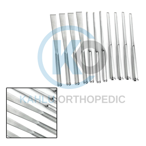 พื้นฐานการผ่าตัดด้านบนการออกแบบเครื่องมือศัลยกรรมกระดูก,สิ่วกระดูก Osteotome โดย KAHLU กระดูก - Product Image 6