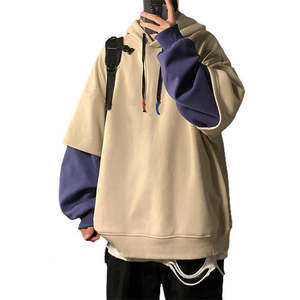 Sudadera gruesa con capucha para hombre, ropa de calle gruesa de lana, holgada, personalizada, de talla grande - Product Image 6