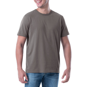 Camiseta Casual de Cuello en V para Hombre, 100% Algodón, Color Sólido, Transpirable y de Secado Rápido, Corte Holgado, la Mejor Calidad, Elegante - Product Image 2