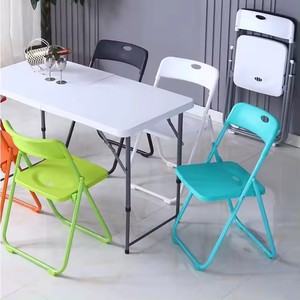 Silla Plegable de Plástico para Eventos: Solución de Asientos Fácil de Transportar para Bodas, Reuniones y Picnics - Product Image 6